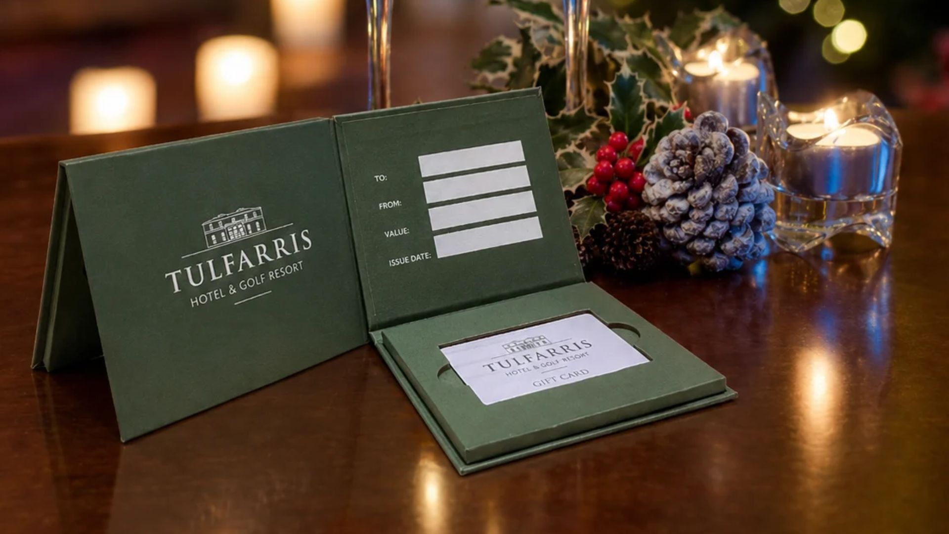 Christmas voucher page www.tulfarrishotel.com