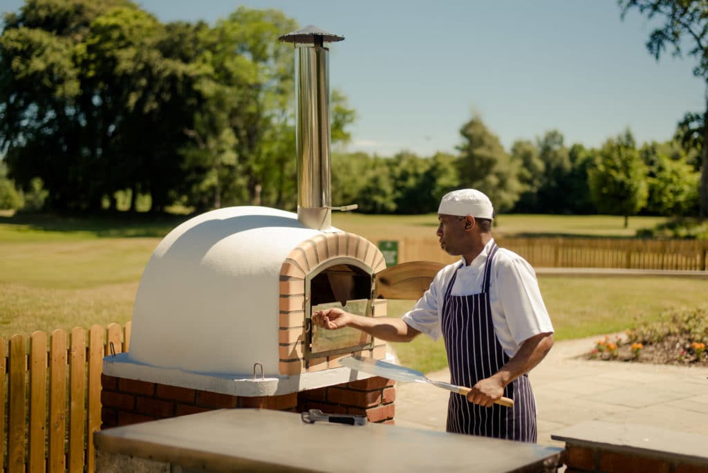 Tulfarris Hotel & Golf Resort Outdoor pizza oven