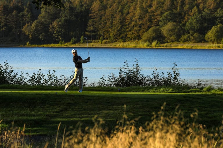 Tulfarris Hotel & Golf Resort Player Swinging