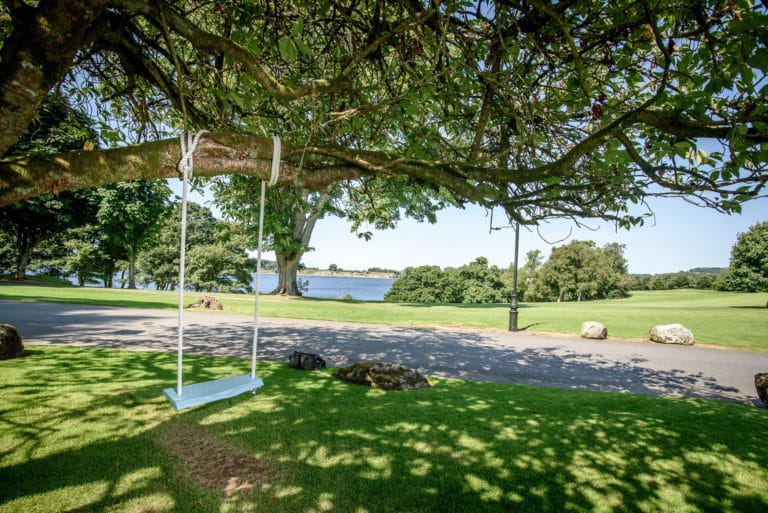 Tulfarris Hotel & Golf Resort Swing overlooking Blessington lakes